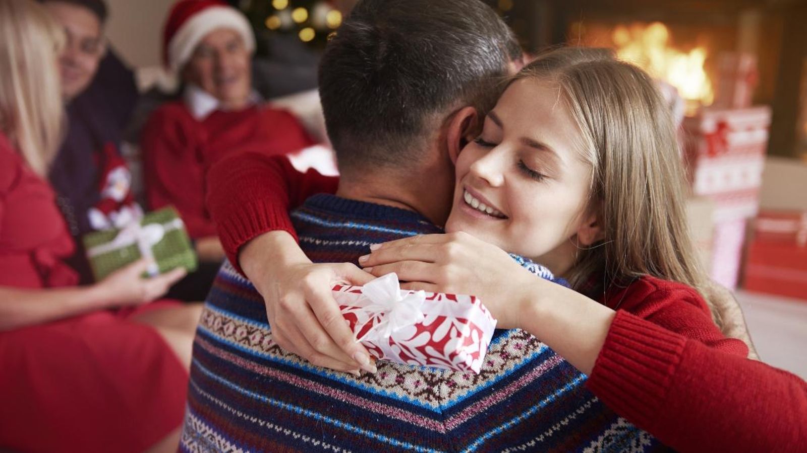 Imatge d'un retrobament familiar.