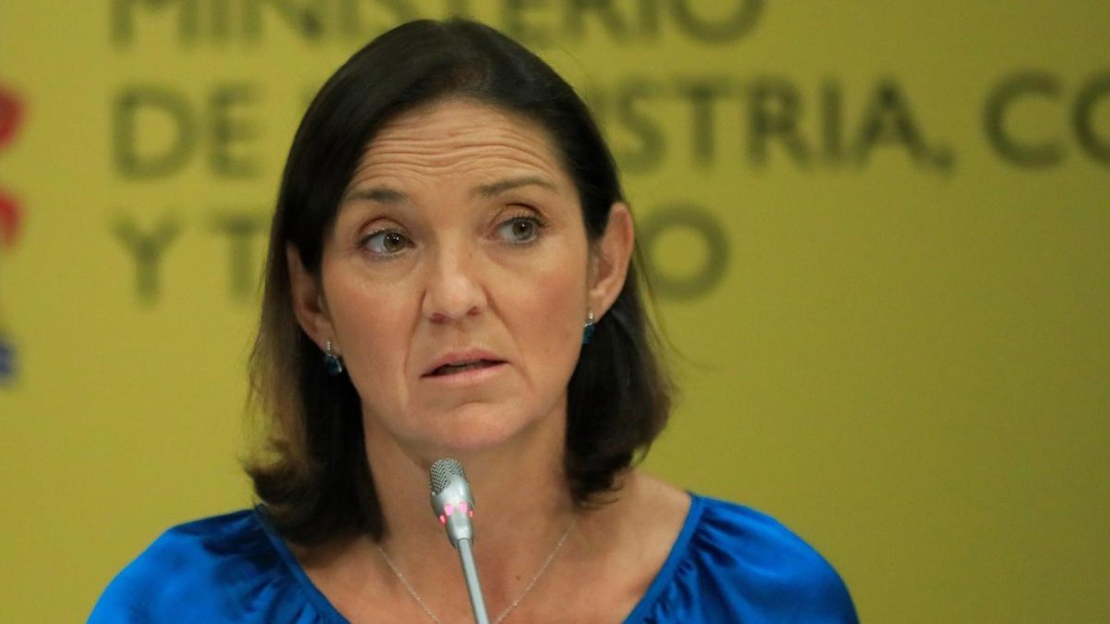 La ministra d'Indústria, Comerç i Turisme en funcions, Reyes Maroto, ha presentat aquest dijous les mesures que contempla el pla de xoc