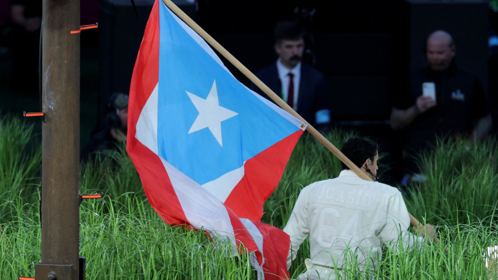 Actuació de Bad Bunny durant l'entretemps de la Super Bowl
