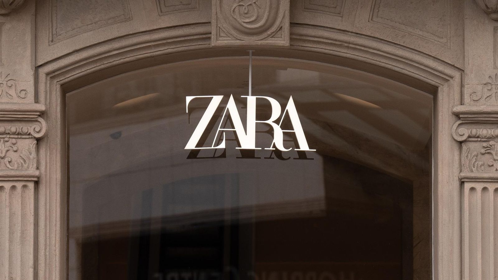 Façana d'una botiga de Zara