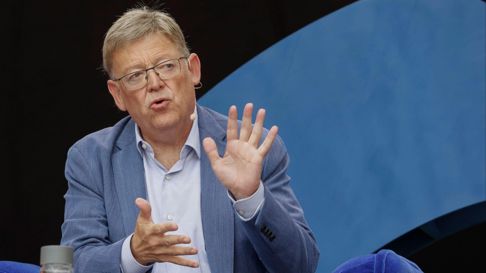 Ximo Puig en la celebració del desé aniversari d'Eldiario.es