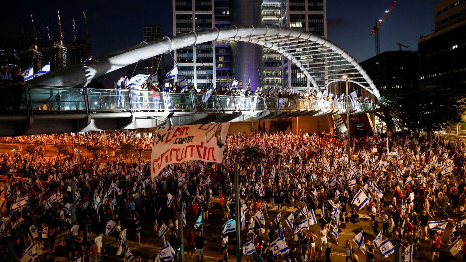 Protestes en Israel contra la reforma judicial