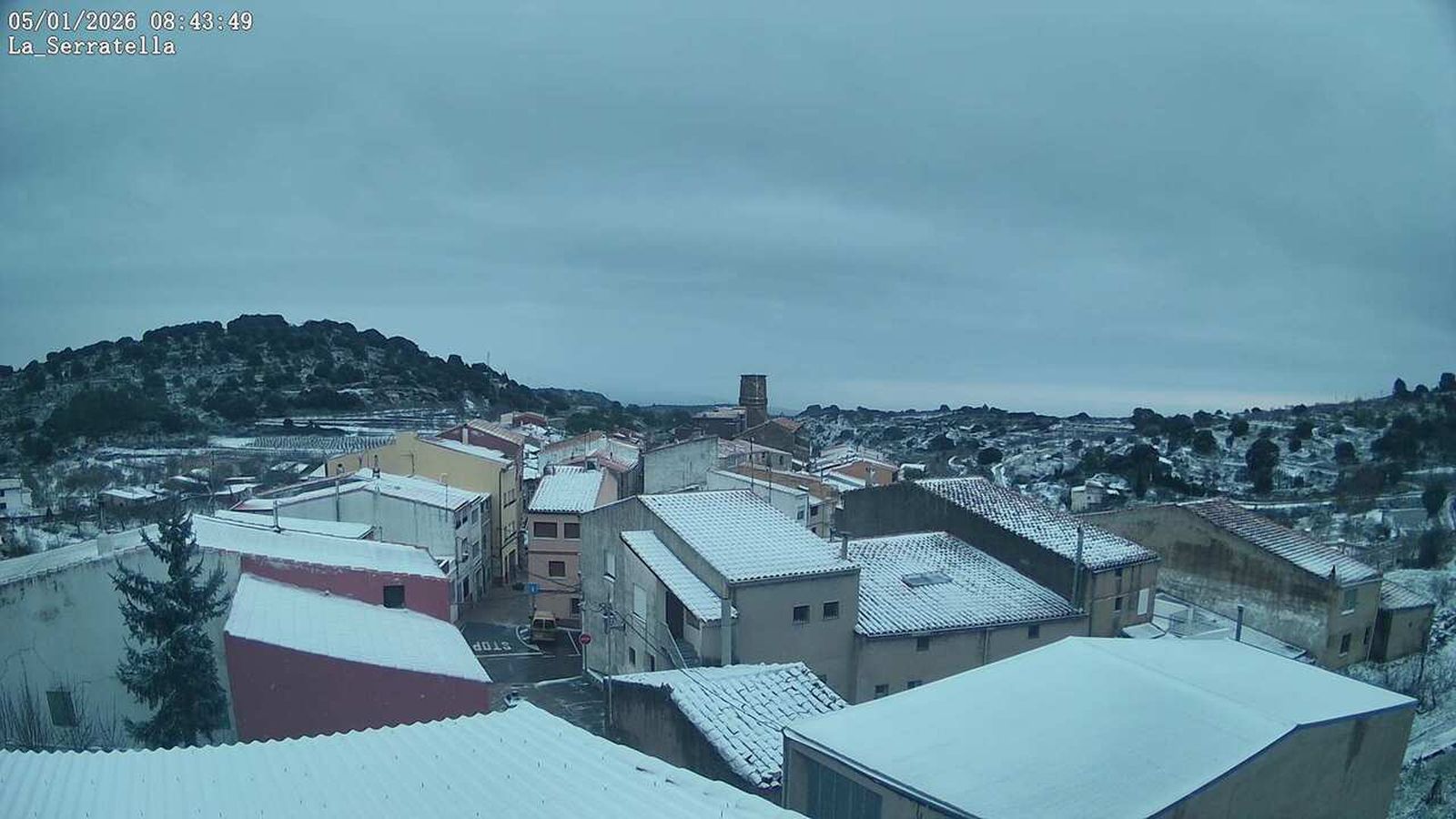 Nevada a la Serratella, a l'Alt Maestrat