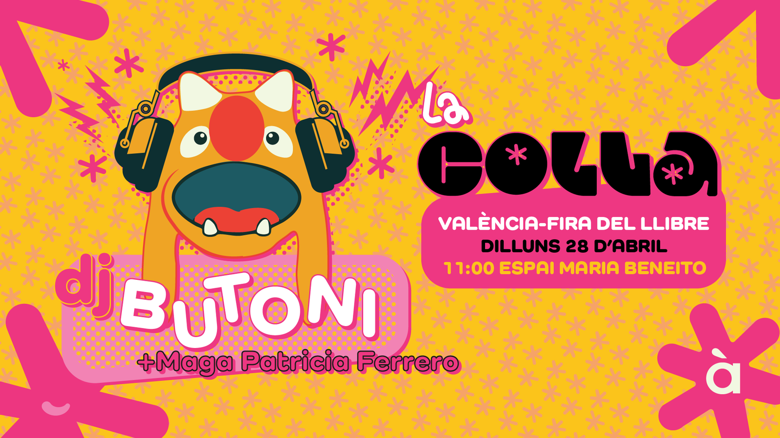 Festa de La Colla a la Fira del Llibre de València