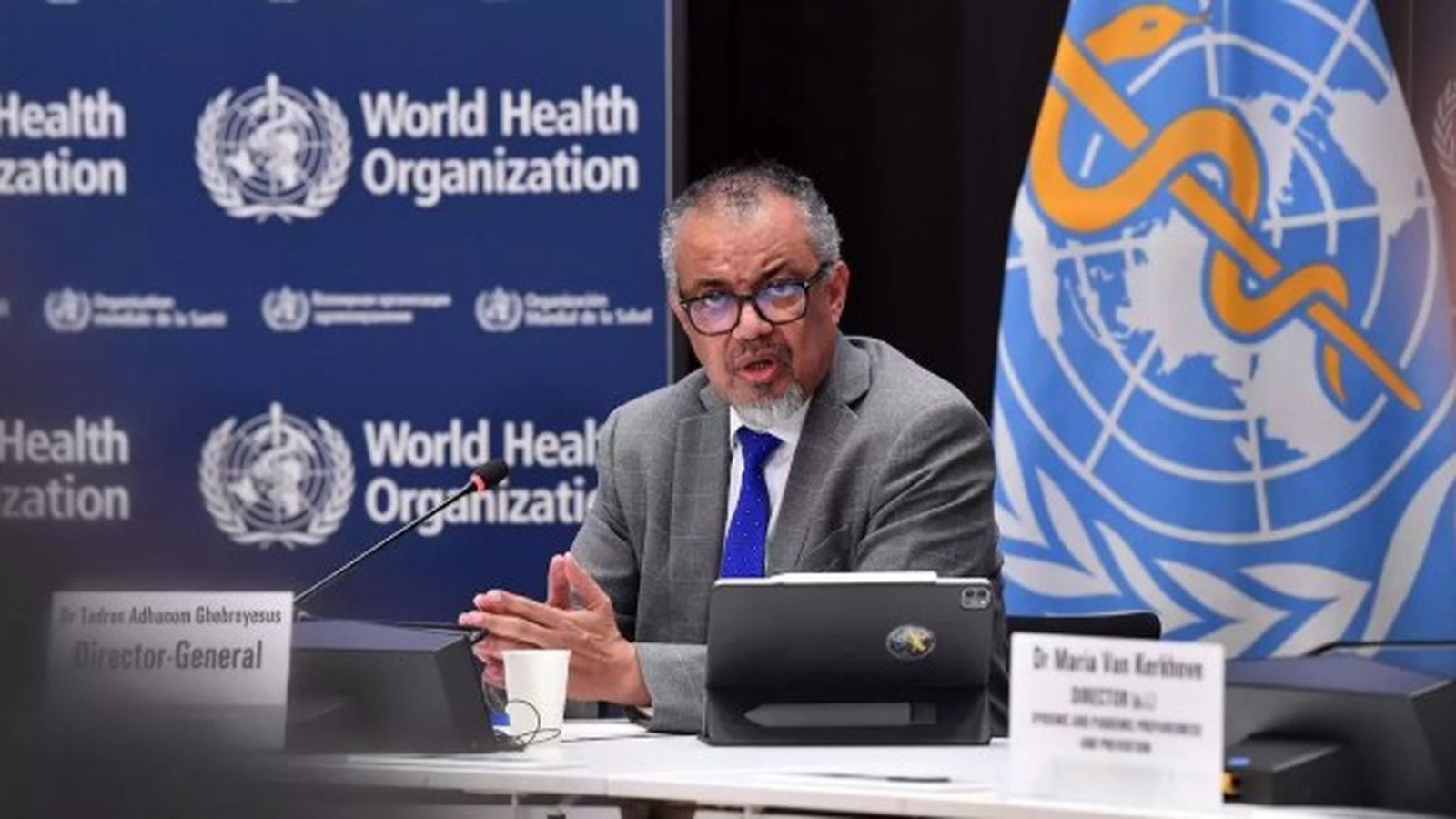 El director general de l'Organització Mundial de la Salut (OMS), Tedros Adhanom Ghebreyesus, en una imatge d'arxiu