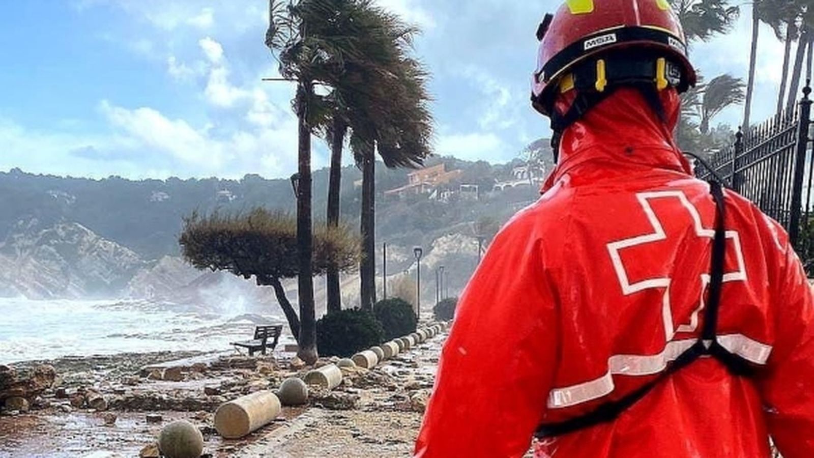 La Creu Roja fa més de 9.100 assistències a la Comunitat Valenciana per la borrasca Gloria