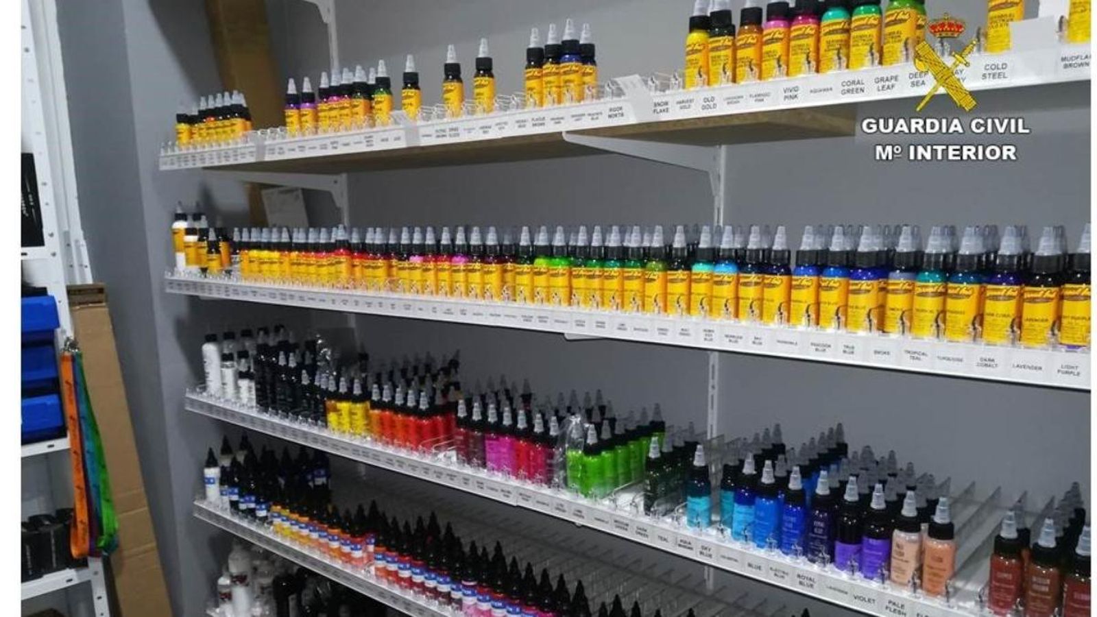 Pots confiscats per la Guàrdia Civil