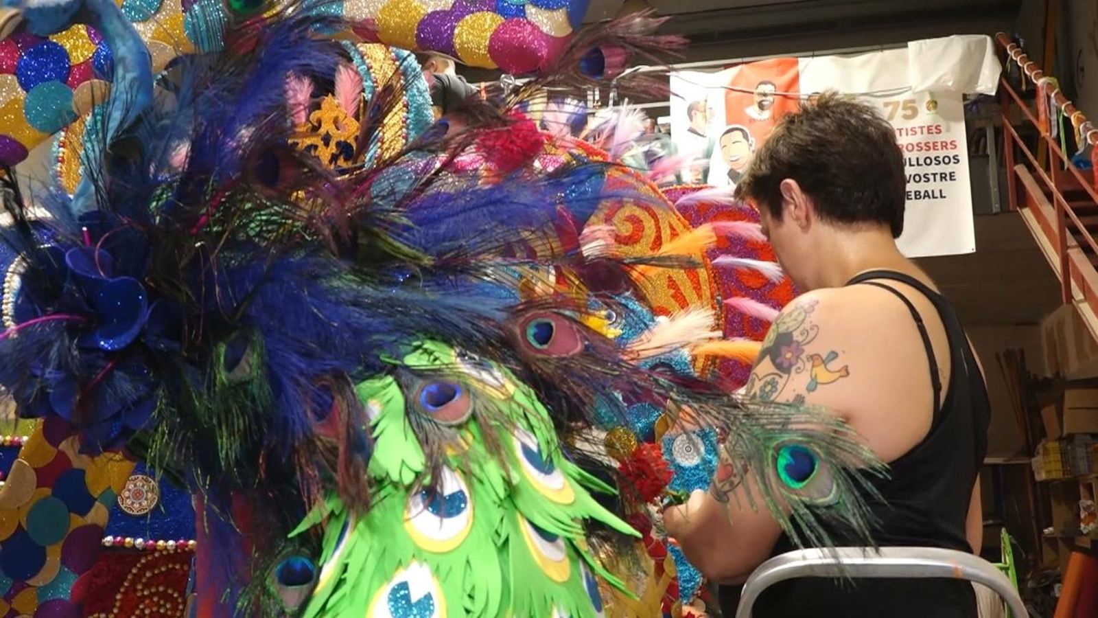 Les comissions falleres ultimen les carrosses