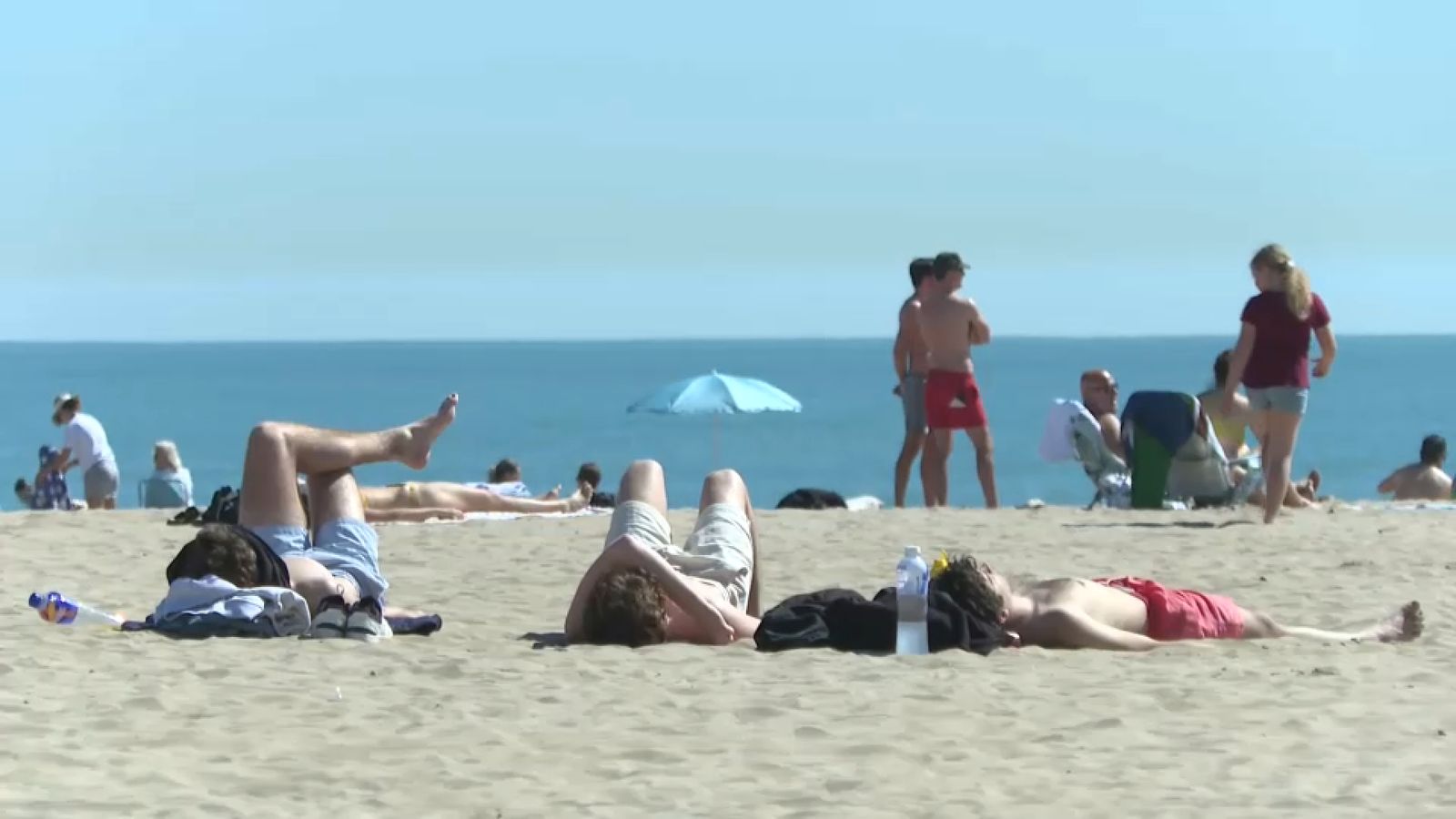 La platja a València este cap de setmana