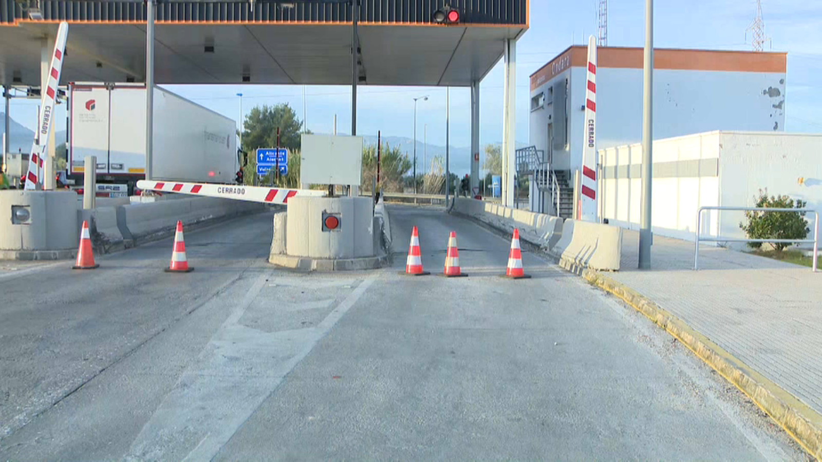 Imatge del peatge a Ondara