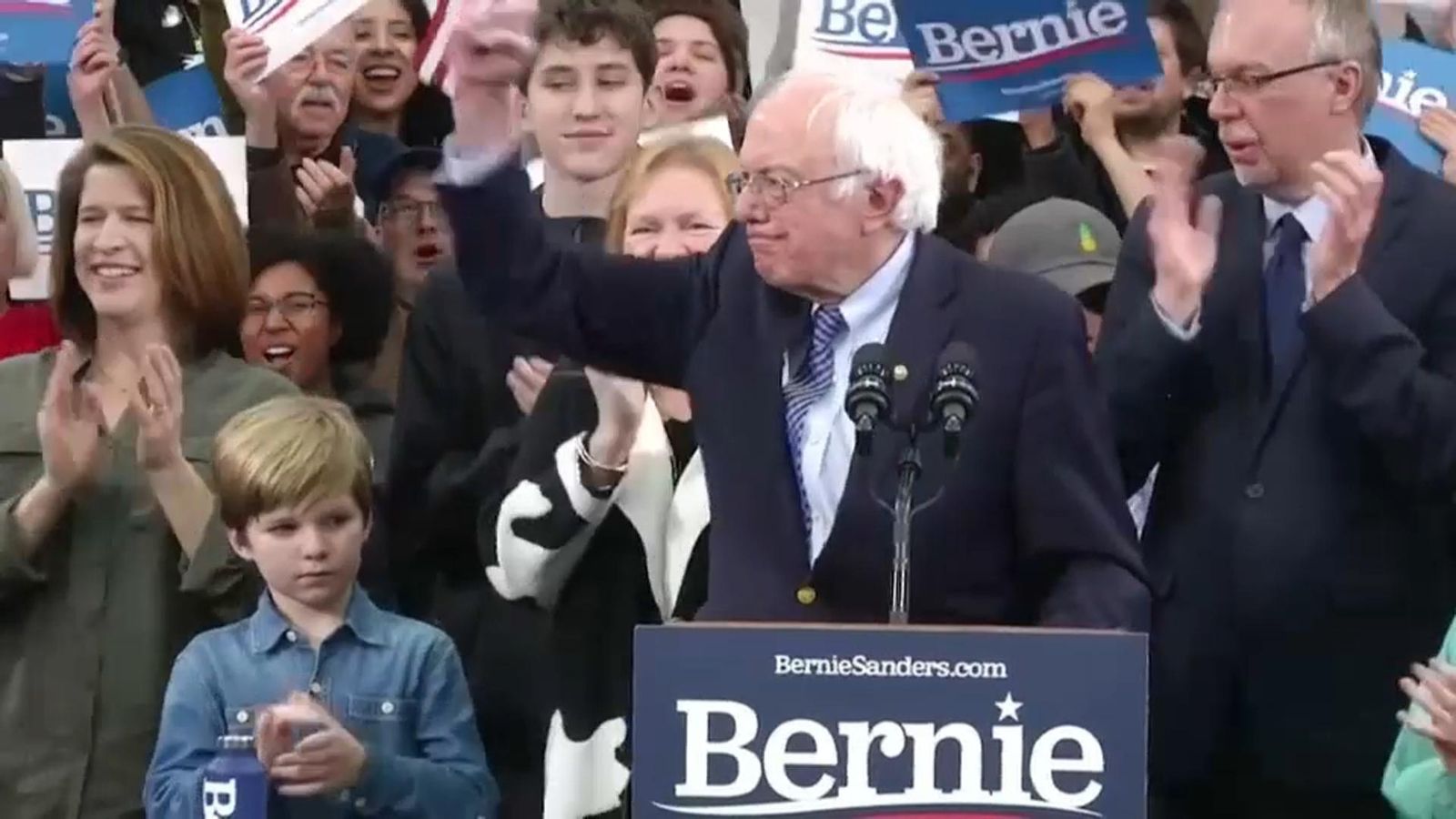 Sanders guanya les primàries a Nou Hampshire per la mínima