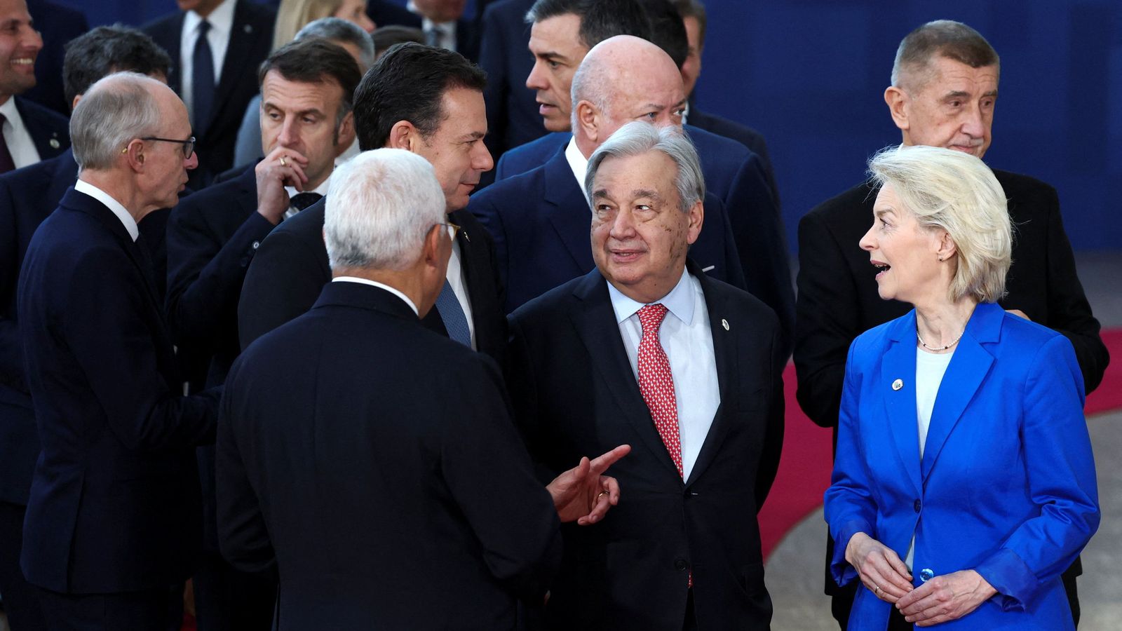 Cimera de líders europeus a Brussel·les el passat 20 de març