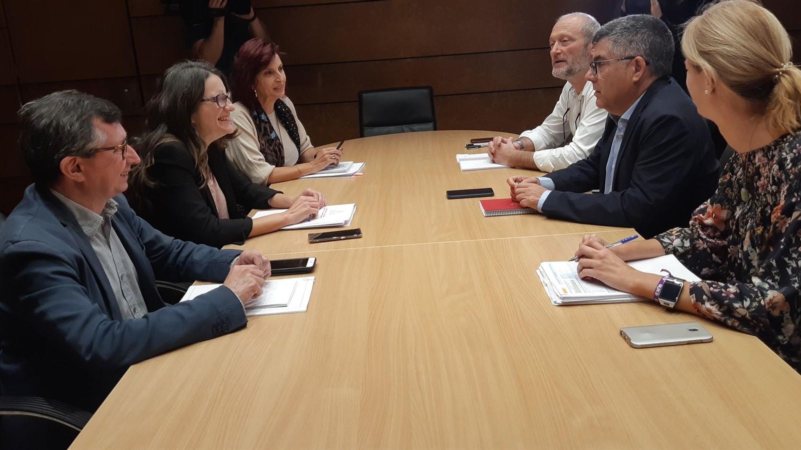 El delegat ha fet aquestes declaracions després de reunir-se amb la vicepresidenta del Consell, Mónica Oltra. Europa Press