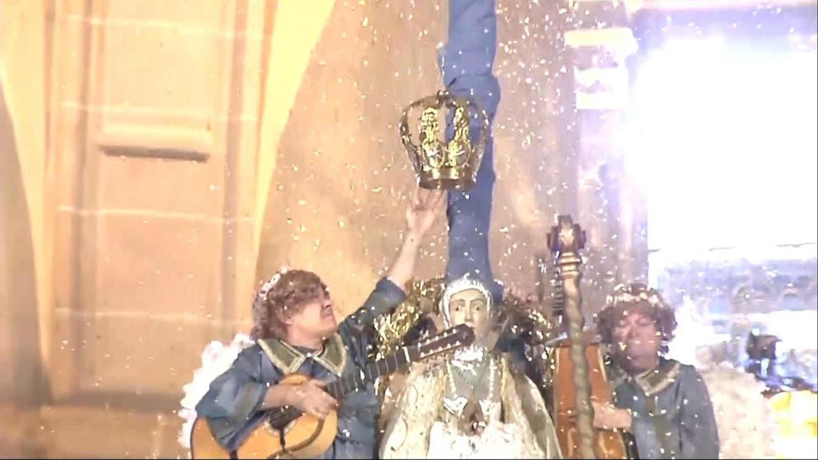 Un moment de la Festa de l'Assumpció del Misteri d'Elx