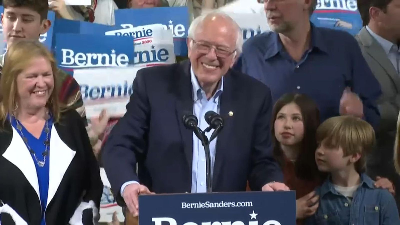 Sanders guanya Califòrnia en un superdimarts dominat per Biden
