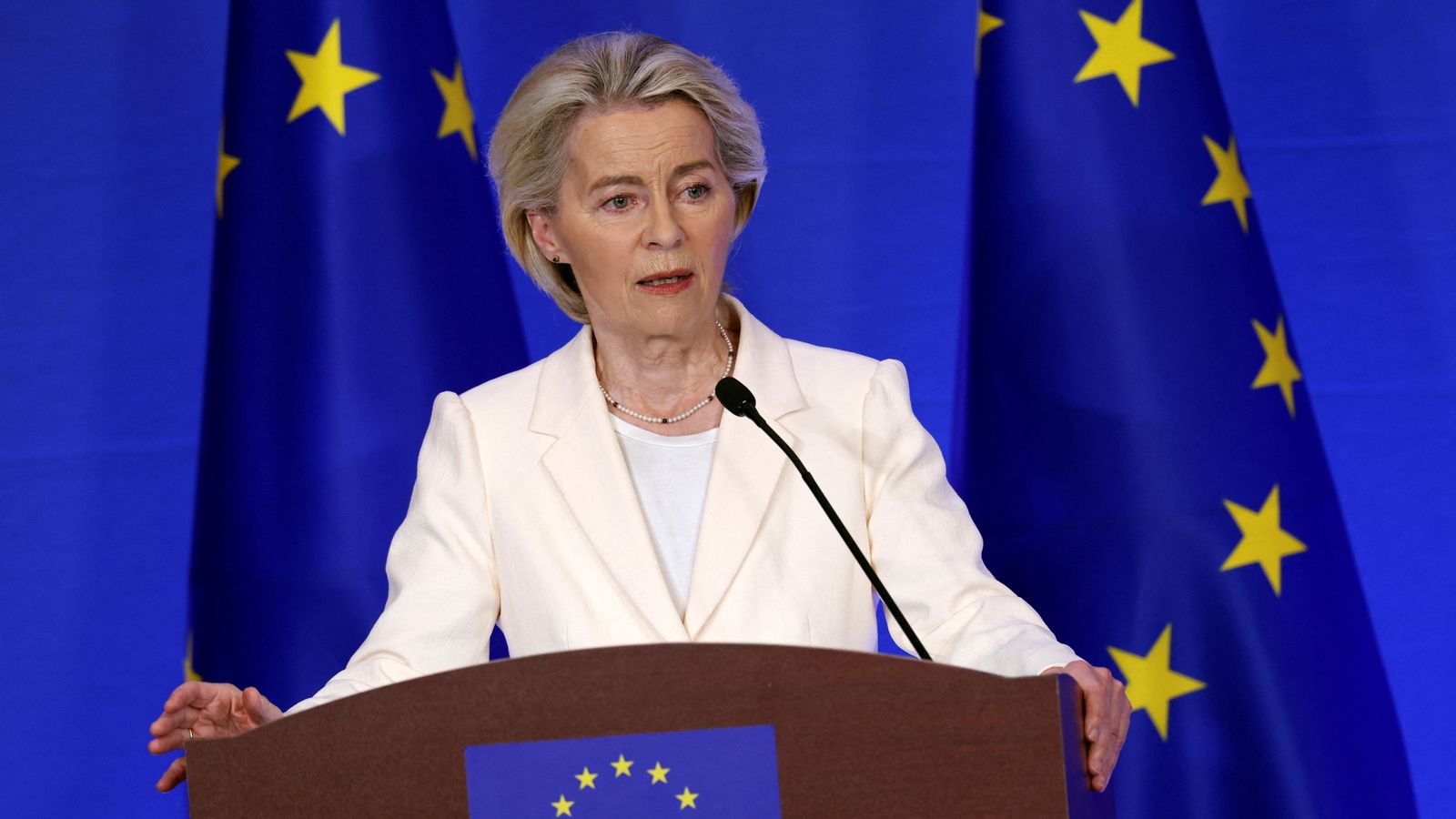 Von der Leyen, el passat juliol a la Xina