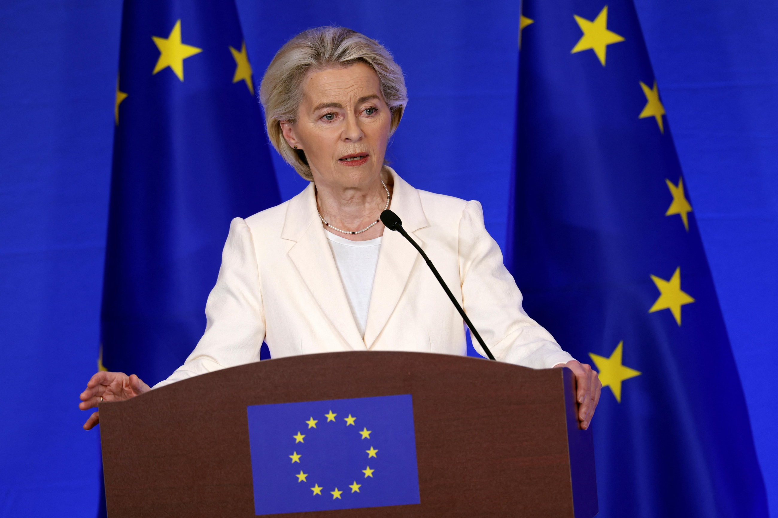 Von der Leyen, el passat juliol a la Xina