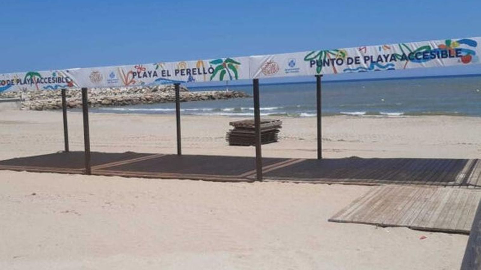 Panoràmica de la platja del Perelló