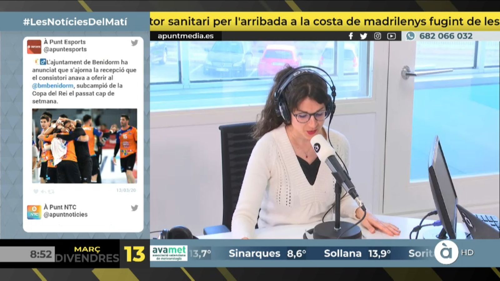 13.03.2020 | Xarxes | NM Les opinions de l’audiència sobre com els està afectant el coronavirus
