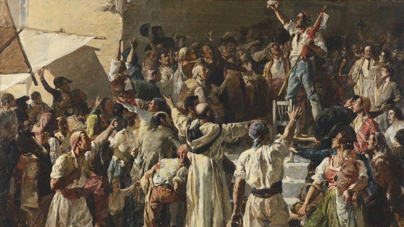 L'obra de Sorolla 'El crit del Palleter', 1884