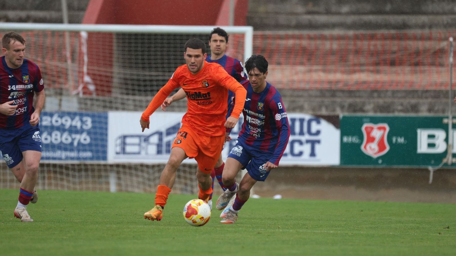 Una imatge del partit d'este diumenge a les Illes Balears