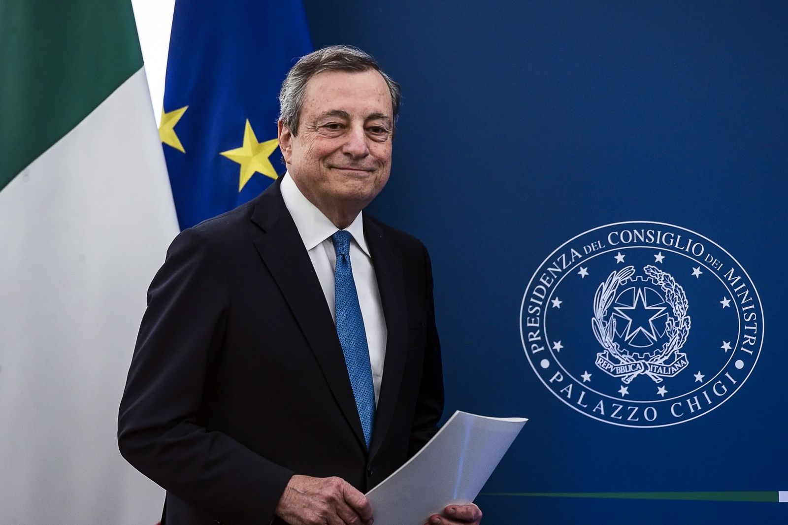 El primer ministre italià, Mario Draghi, en una imatge d'arxiu