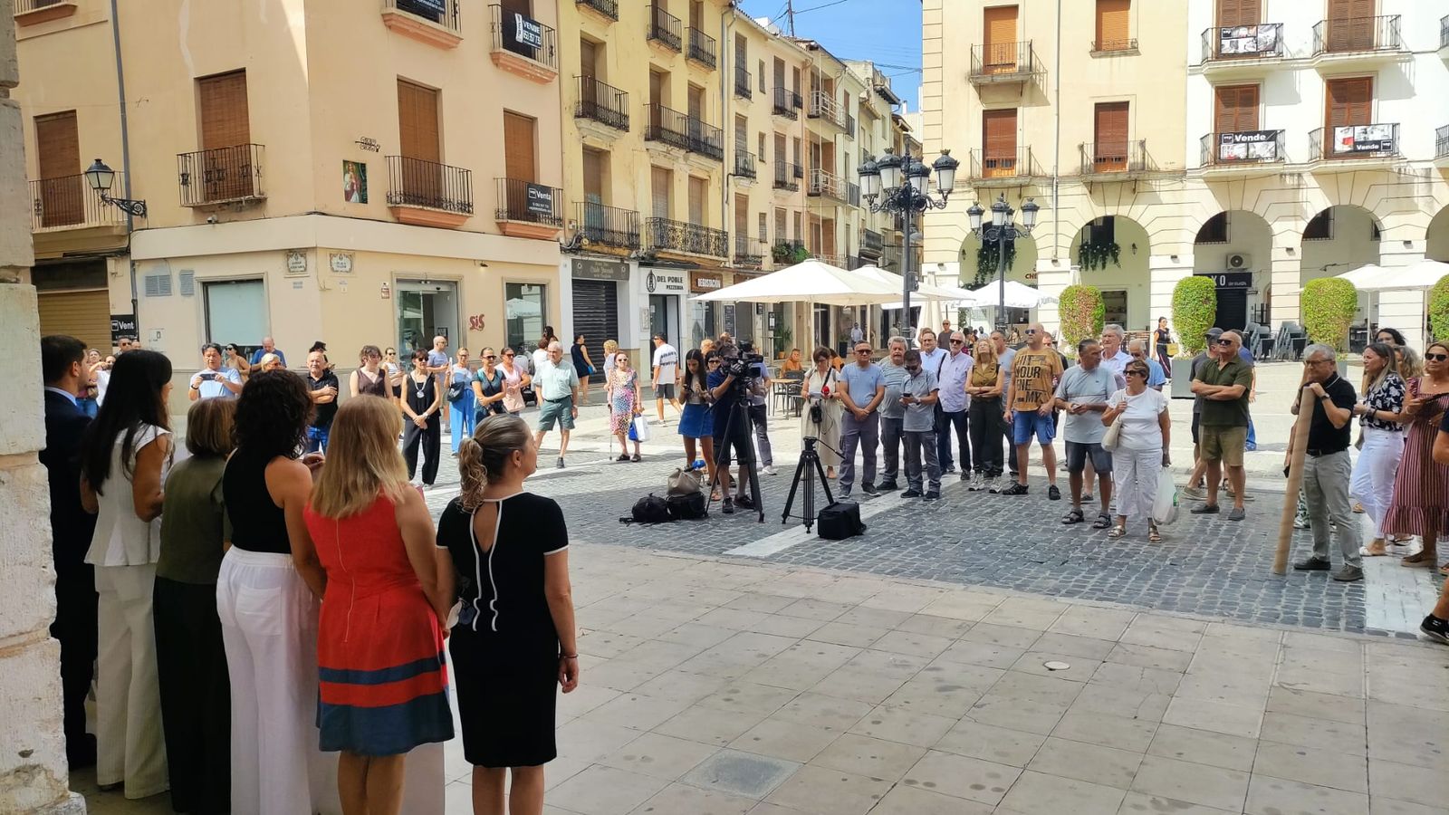 Concentració en suport a Ceuta a Gandia (la Safor)