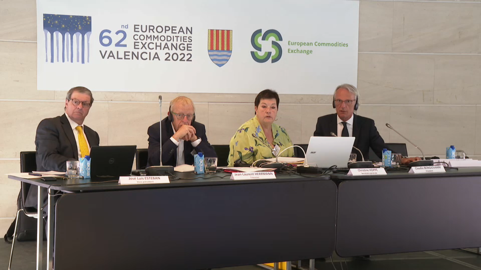 Trobada dels representants de les principals llotges europees del cereal a València