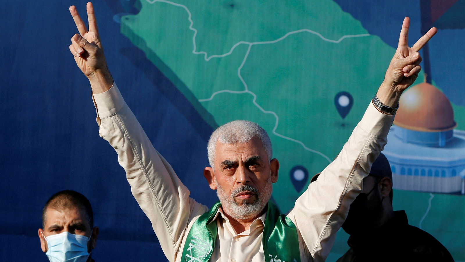 El líder de Hamàs a la Franja de Gaza Yahya Sinwar, en una imatge d'arxiu