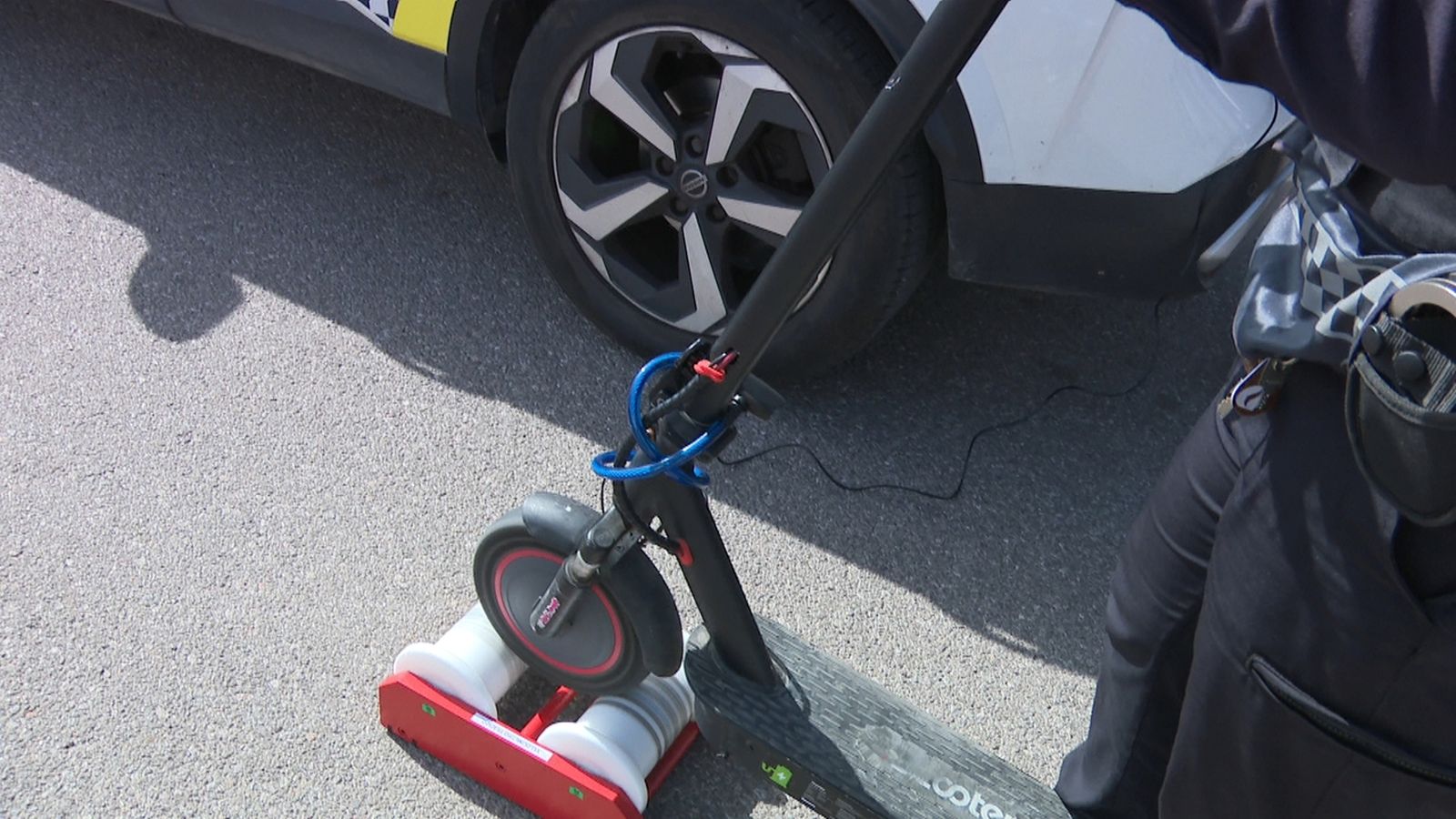 Controls de velocitat per a patinets a Castelló
