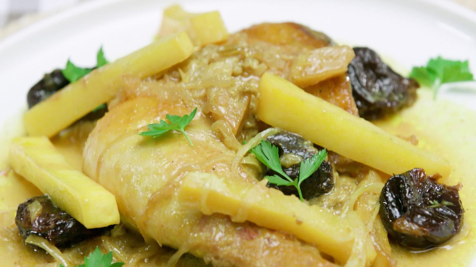 Pollastre amb orxata