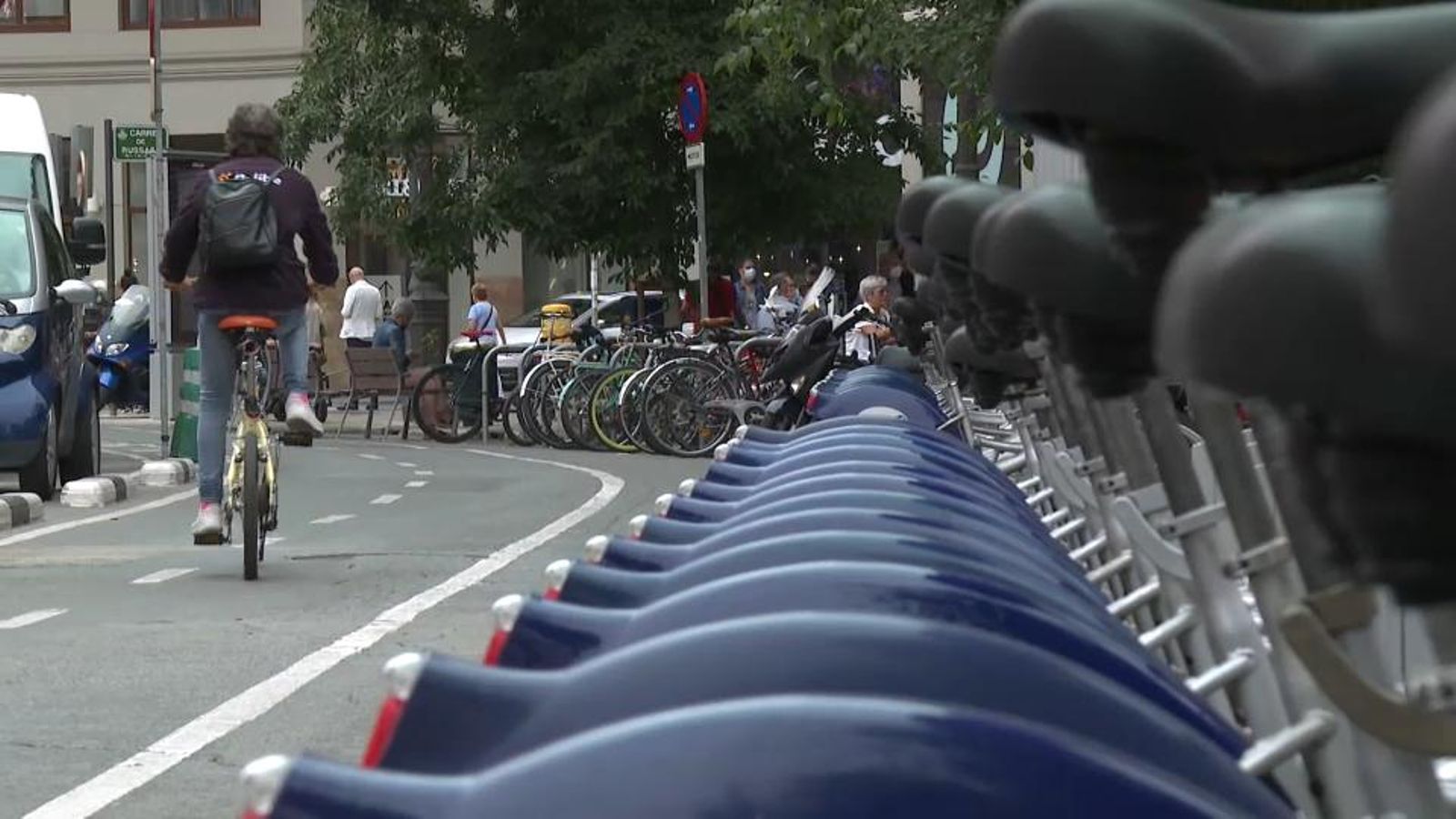 El 12,9% dels persones de la ciutat de València van a treballar amb bici
