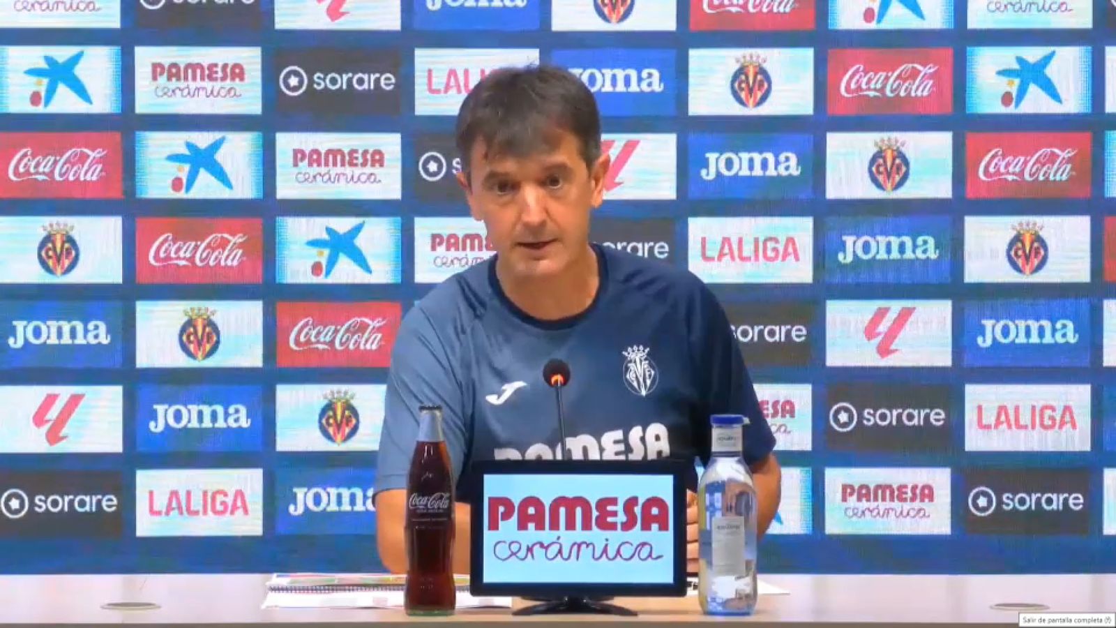 El tècnic del Vila-real, Pacheta