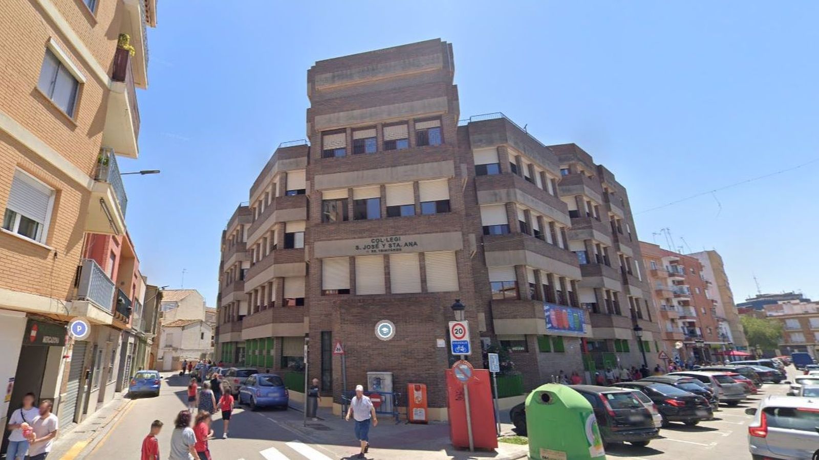 Col·legi San José y Santa Ana de Torrent en una imatge d'arxiu