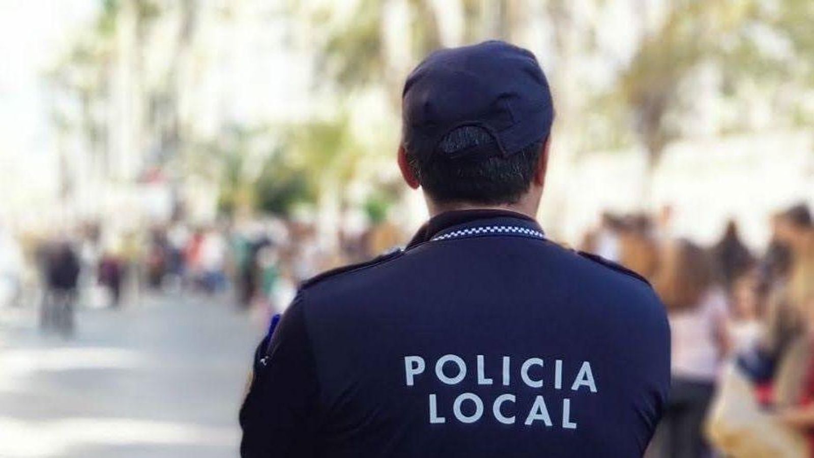Un agent de la Policia Local d'Elx (arxiu)
