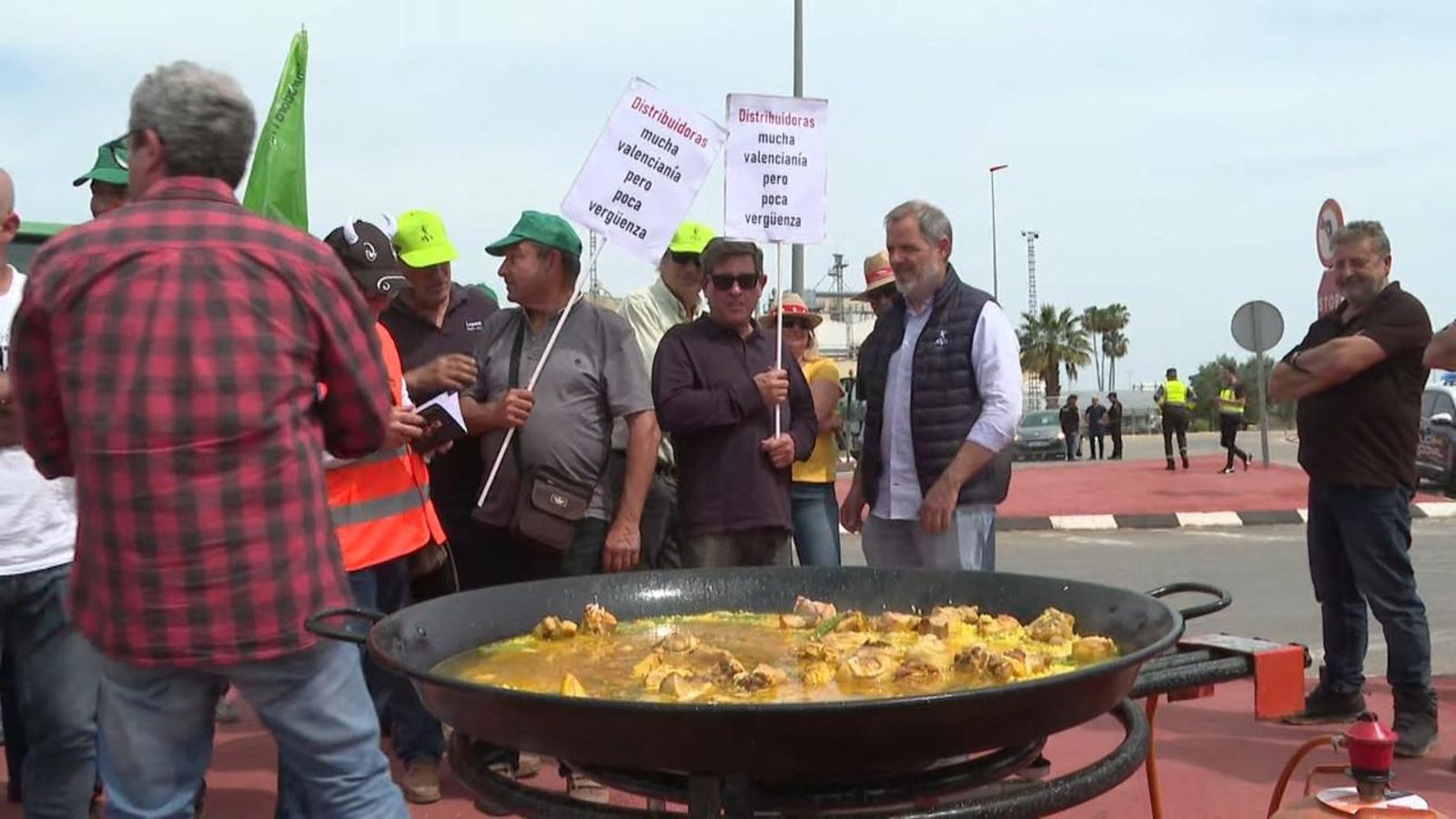 Els agricultors protesten per les importacions massives procedents de tercers països