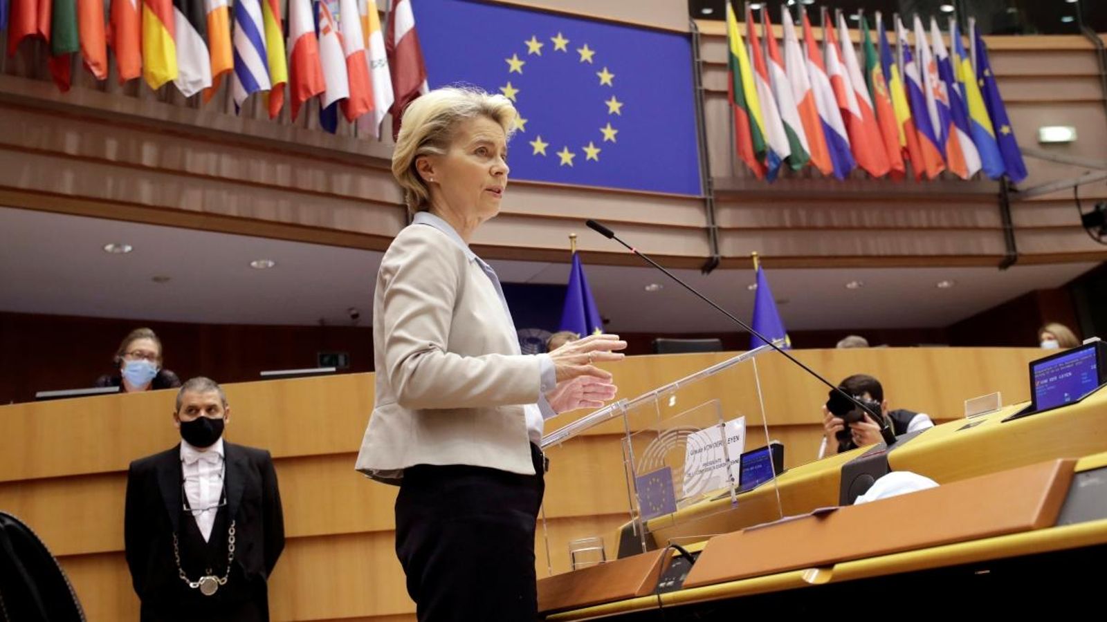 Ursula Von Der Leyen, presidenta de la Comissió Europea
