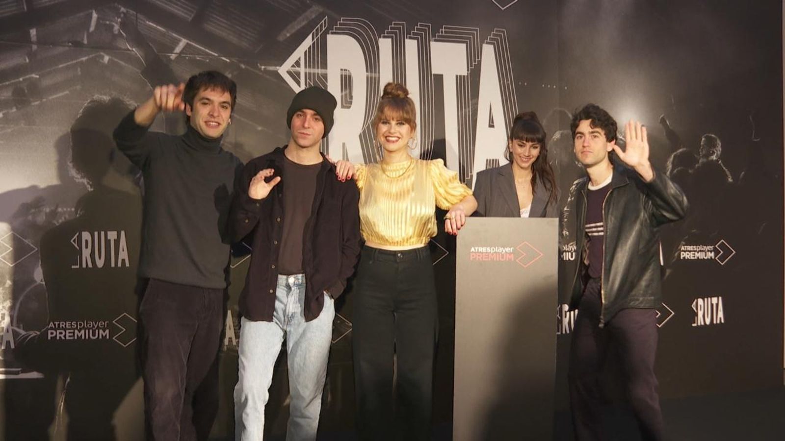 Roda de premsa de la sèrie 'La Ruta'