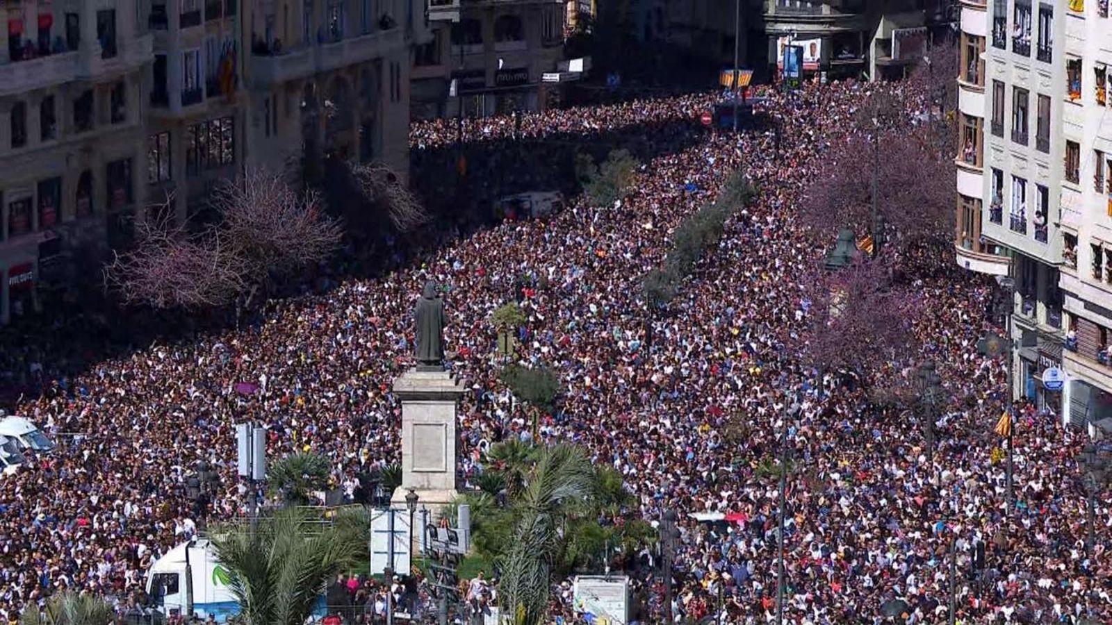 València ha registrat una xifra rècord de visitants en les Falles de 2023