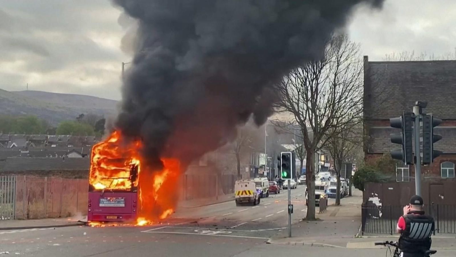 Protestes a Belfast