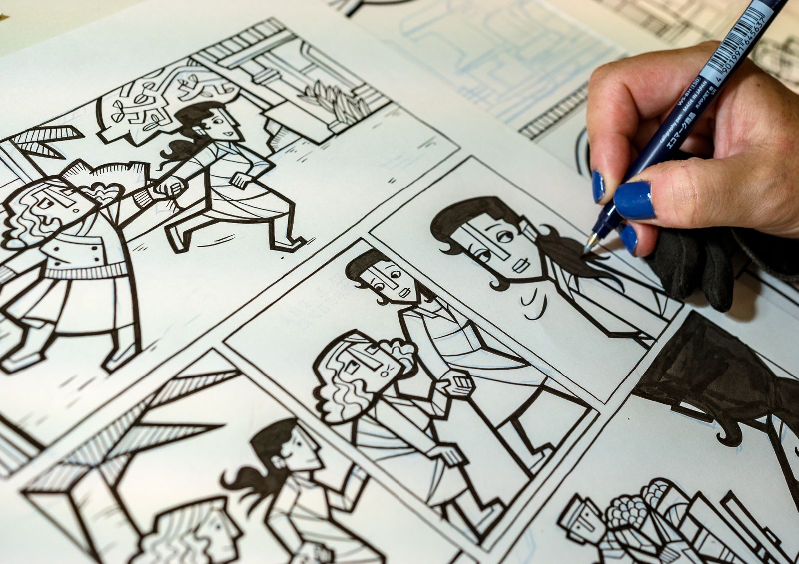 La Jabalina en el còmic inèdit de Cristina Durán i Miguel Ángel Giner