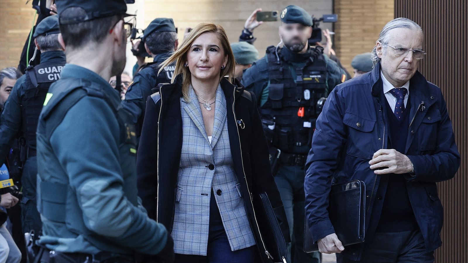 Pradas, una de les vegades que ha acudit al jutjat de Catarroja