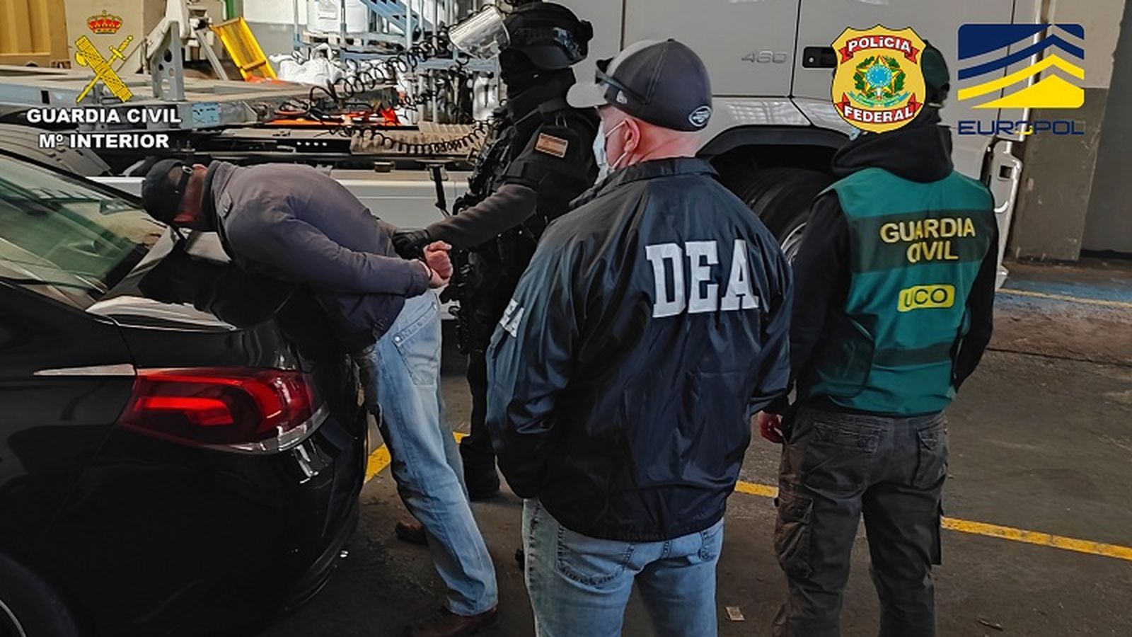 Una de les detencions practicades en el marc de l'operatiu