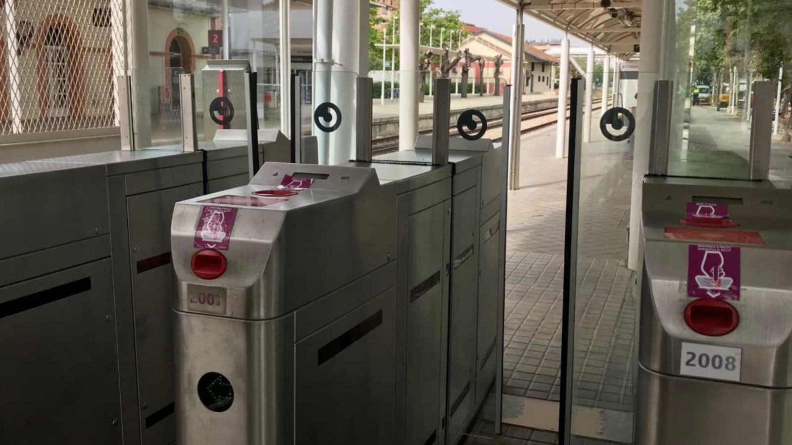 Estació del servei de rodalies de València.