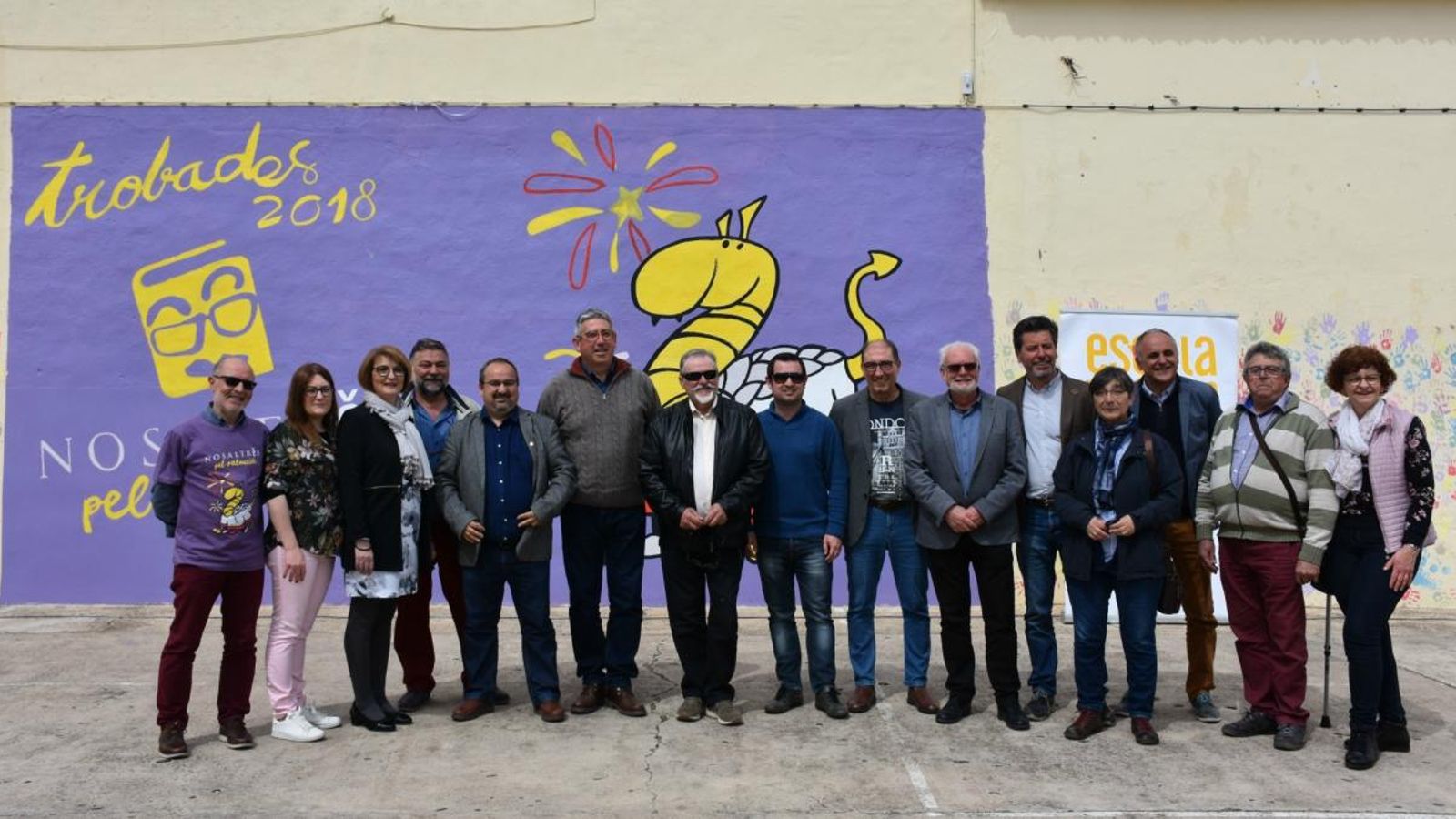 Presentació de les XXXIII edició de les Trobades d'Escola Valenciana a Rafelguaraf.