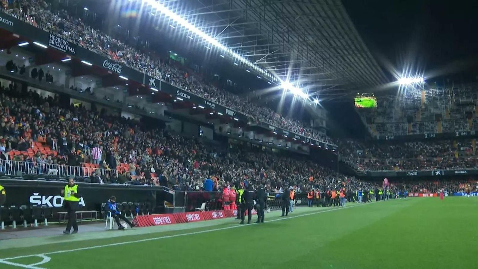 Imatge de l'estadi de Mestalla