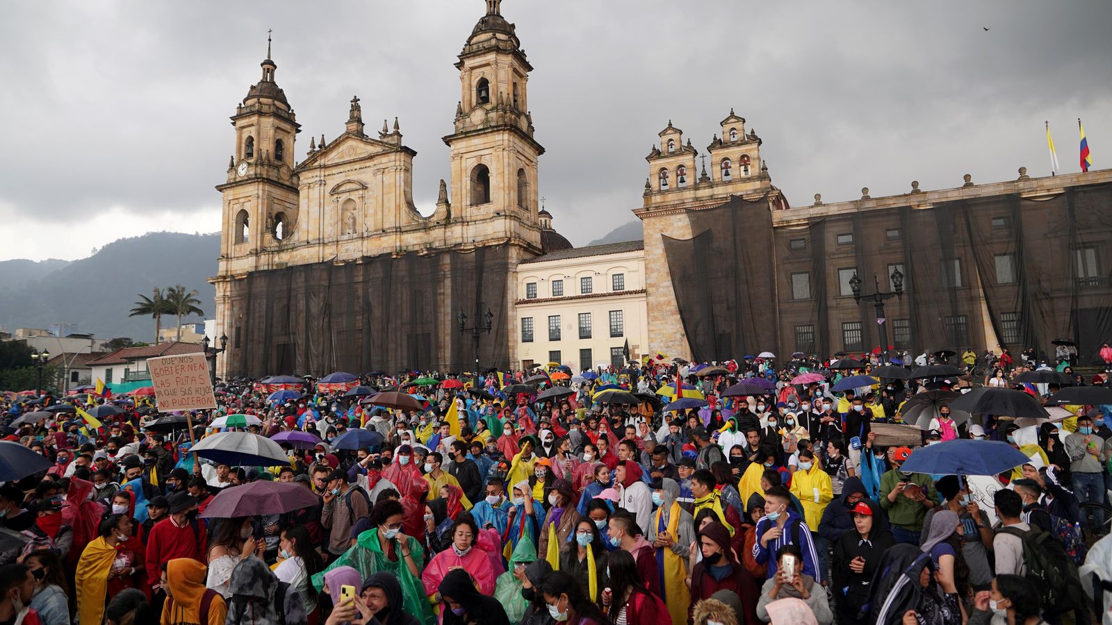 Protestes a Colòmbia