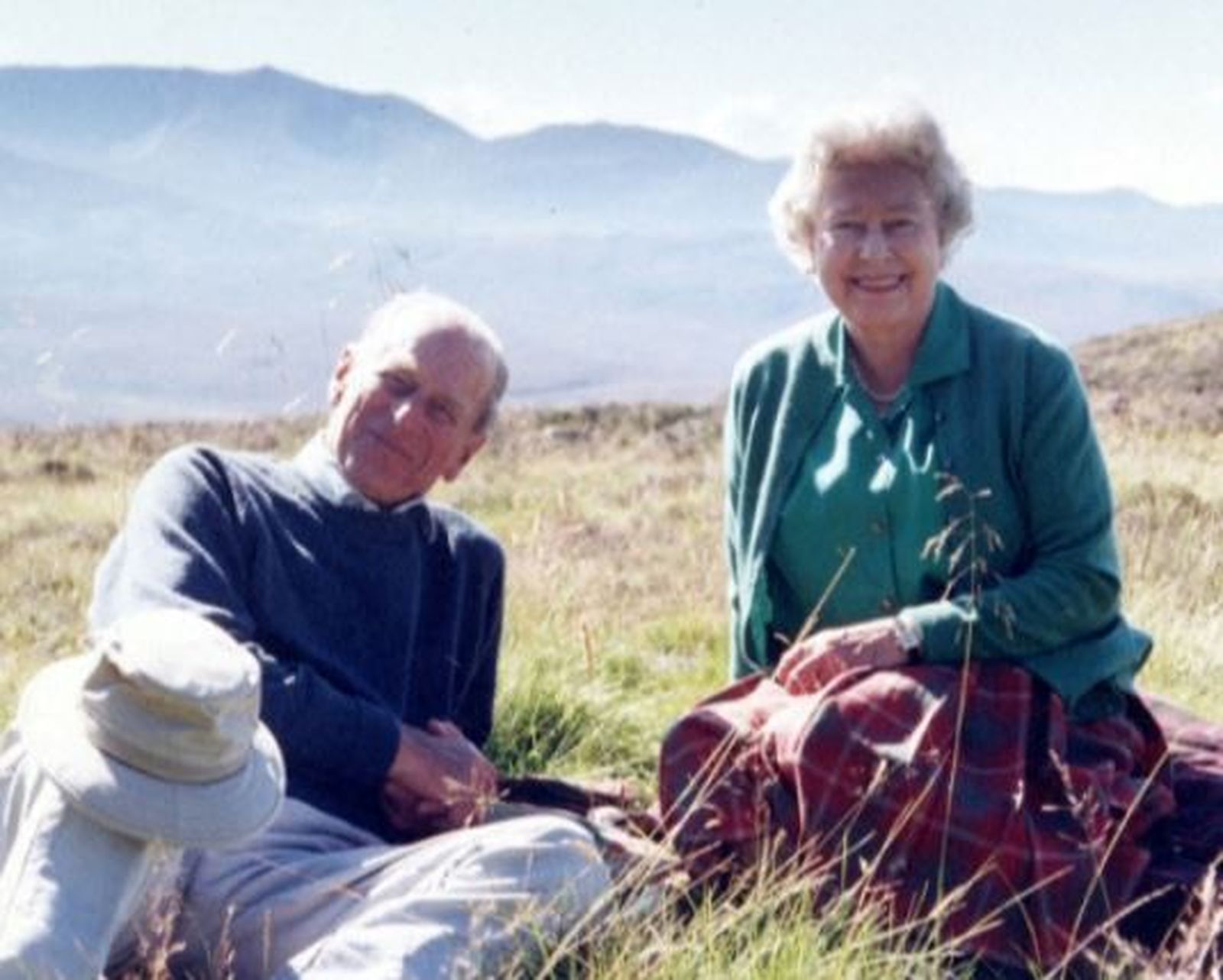 La reina Isabel II i el seu marit Felip d'Edimburg