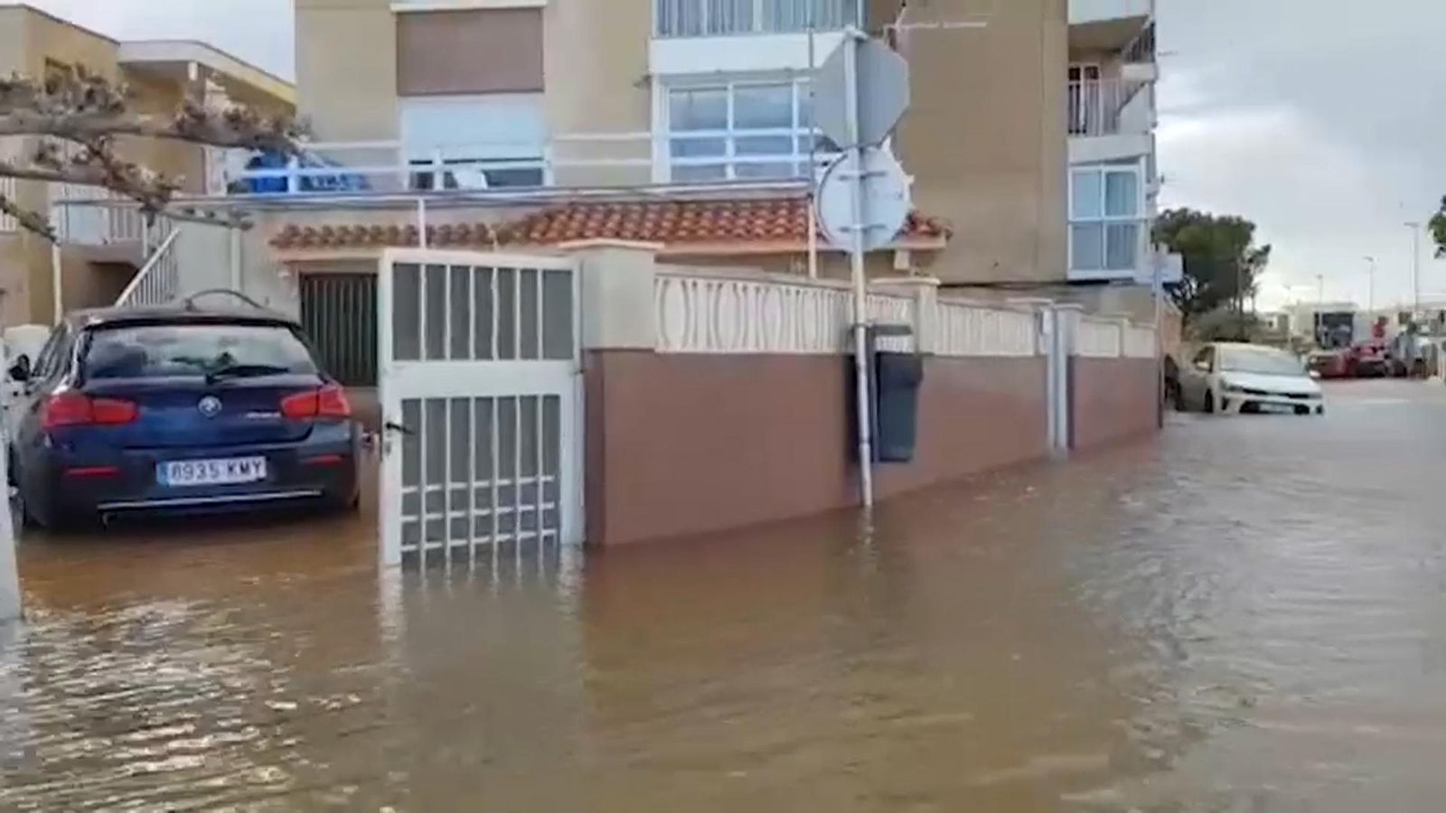 La platja d'Almassora, negada