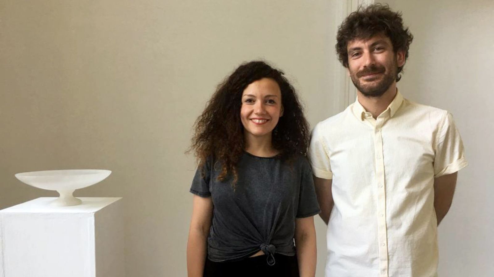 Els valenciana Tono Vizcaíno i Anna Talens en la Reial Acadèmia d’Espanya a Roma